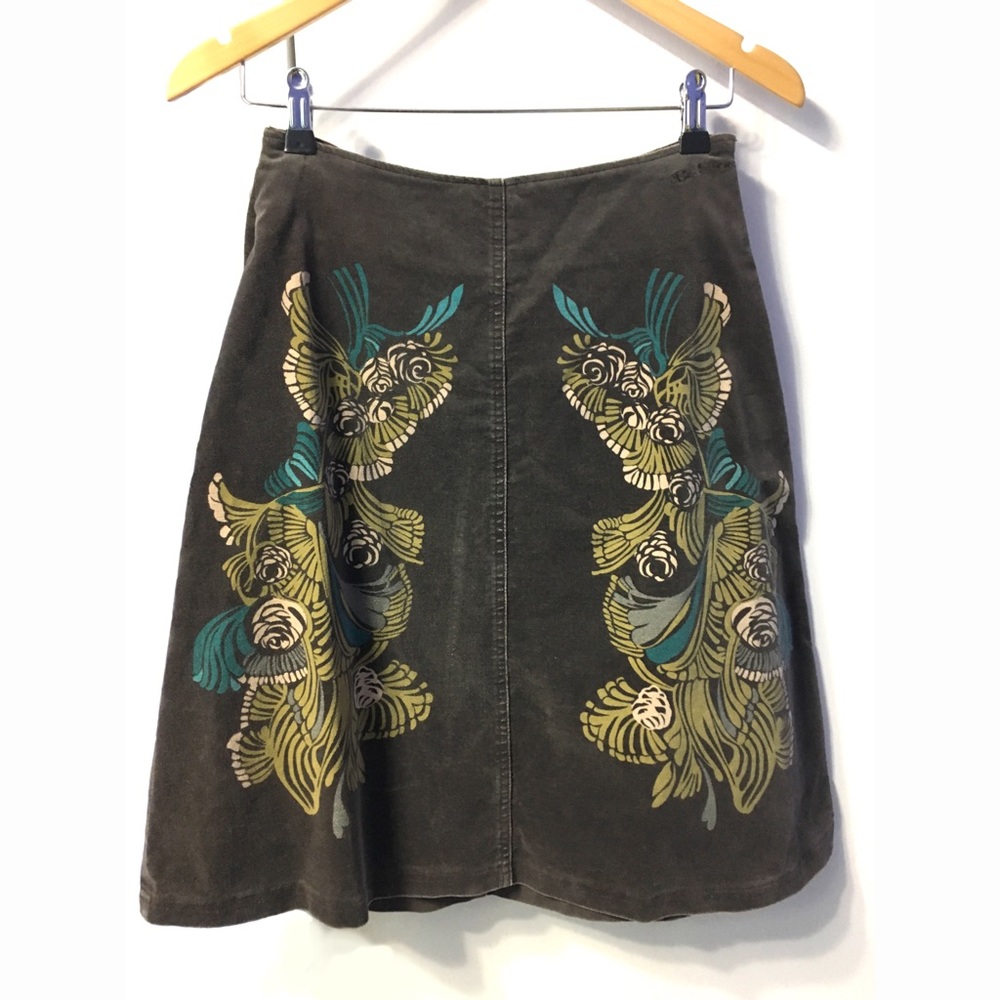 Gorgeous Ben Sherman faux suede A-line skirt